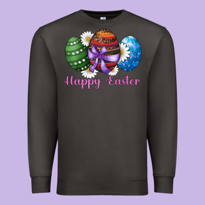 Premium Sweatshirt easter western eggs happy easter