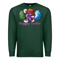 Sports Green easter western eggs happy easter Premium Sweatshirt - RanaPortraitStore