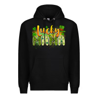 Black lucky mama Premium Hoodie - Artiststas