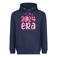Navy in my 2024 era Heavyweight Hoodie - MaliasSmallBusiness