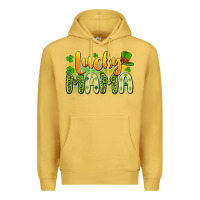 Antique Gold lucky mama Premium Hoodie - Artiststas