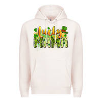 Pale Pink lucky mama Premium Hoodie - Artiststas