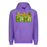 Purple lucky mama Premium Hoodie - Artiststas