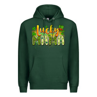 Sports Green lucky mama Premium Hoodie - Artiststas