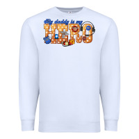 White my daddy is my hero dispatcher Premium Sweatshirt - texasbilliewilder