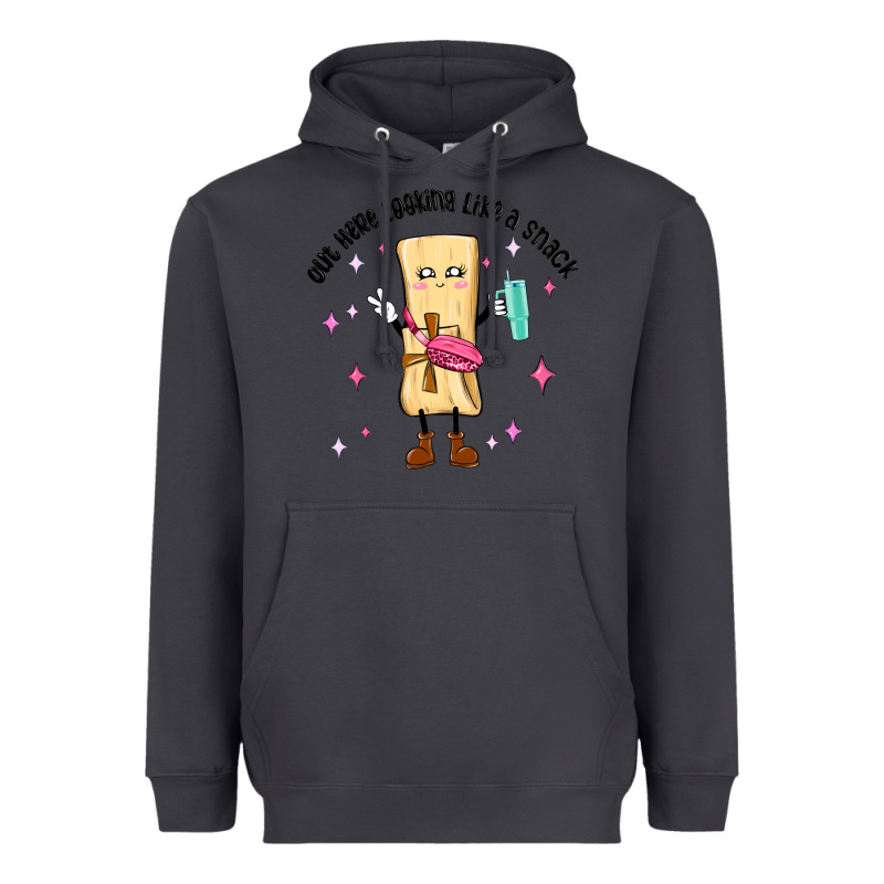 Out Here Looking Like A Snack Heavyweight Hoodie by MaliasSmallBusiness | Teevron