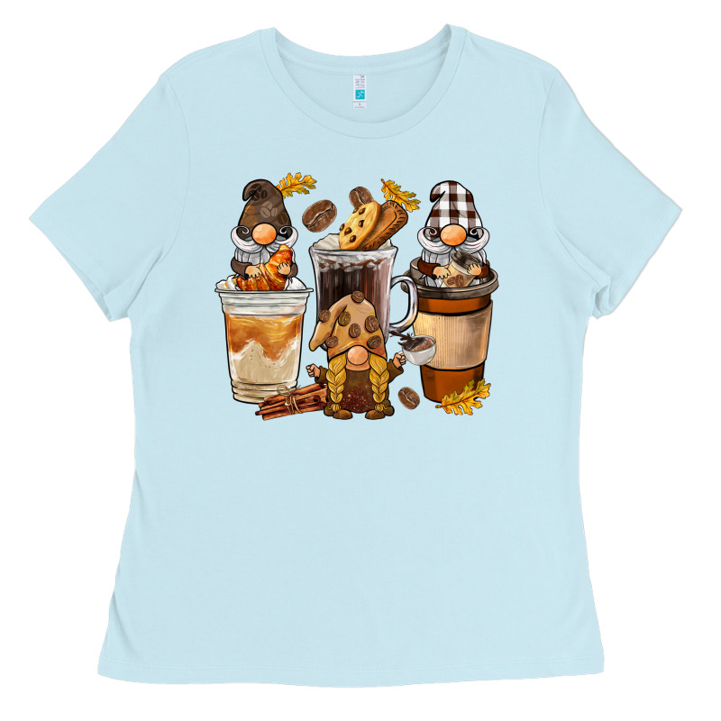 Coffee Gnome Ladies Tee by BarkalooDesign | Teevron