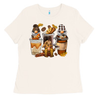 Bone Coffee gnome Ladies Tee - BarkalooDesign