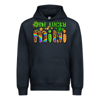 Navy st patricks one lucky mini Urban Hoodie - AdoDesignShop