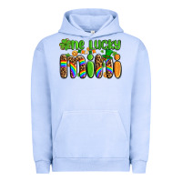 Pigment Grape Ice st patricks one lucky mini Urban Hoodie - AdoDesignShop