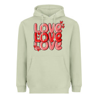 Matcha love valentines day Heavyweight Hoodie - MaliasSmallBusiness