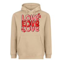Mushroom love valentines day Heavyweight Hoodie - MaliasSmallBusiness