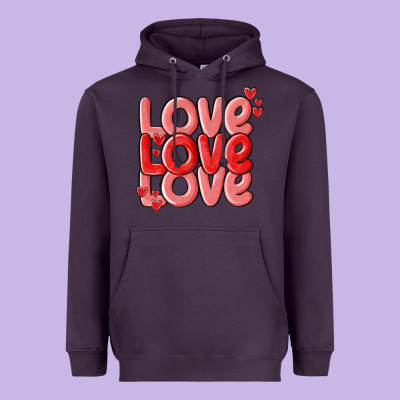 Heavyweight Hoodie love valentines day