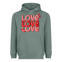 Sage love valentines day Heavyweight Hoodie - MaliasSmallBusiness