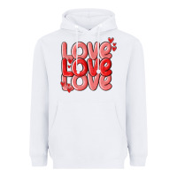 White love valentines day Heavyweight Hoodie - MaliasSmallBusiness
