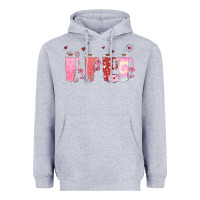 Heather Grey obsessive cup disorder valentines day Heavyweight Hoodie - MaliasSmallBusiness