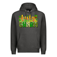 Charcoal Heather lucky charm Premium Hoodie - Artiststas