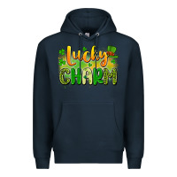 Navy lucky charm Premium Hoodie - Artiststas