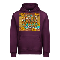 Mauve Wine western hello fall tumbler Urban Hoodie - Artiststas