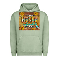 Pigment Oil Green western hello fall tumbler Urban Hoodie - Artiststas