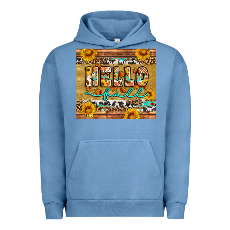 Western Hello Fall Tumbler Urban Hoodie by Artiststas | Teevron