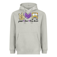 Moon Dust peace love bus driver Heavyweight Hoodie - MaliasSmallBusiness