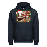 Navy merry christmas y'all cow Urban Hoodie - Artiststas