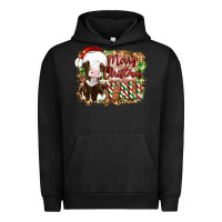 Pigment Black merry christmas y'all cow Urban Hoodie - Artiststas