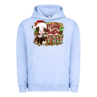 Pigment Grape Ice merry christmas y'all cow Urban Hoodie - Artiststas