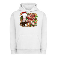 Pigment Lunar Rock merry christmas y'all cow Urban Hoodie - Artiststas