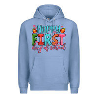 Colony Blue happy first day of school Premium Hoodie - JahusDesignShop