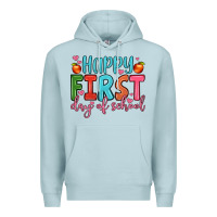 Blue Mist happy first day of school Premium Hoodie - JahusDesignShop