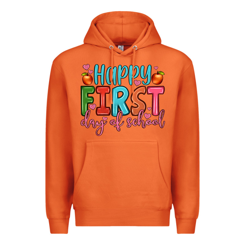 Happy First Day Of School Premium Hoodie by JahusDesignShop | Teevron