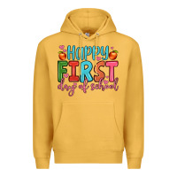 Mustard happy first day of school Premium Hoodie - JahusDesignShop