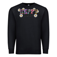 Black happy easter daisys Premium Sweatshirt - RanaPortraitStore