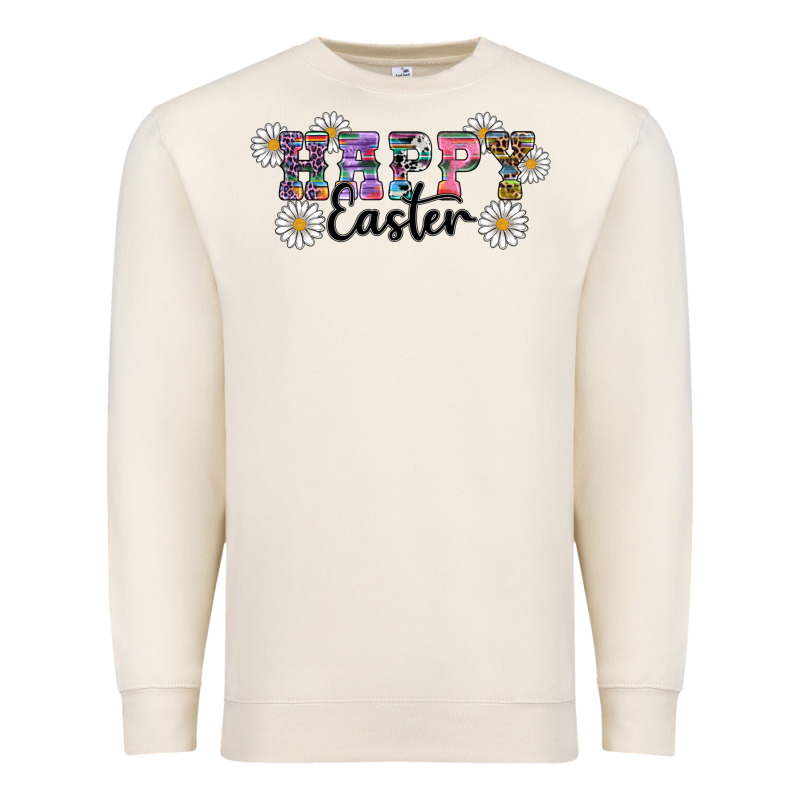 Happy Easter Daisys Premium Sweatshirt by RanaPortraitStore | Teevron
