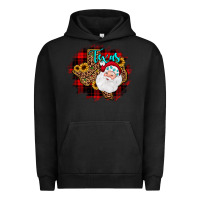 Pigment Black texas santa wood slice ornament Urban Hoodie - JahusDesignShop