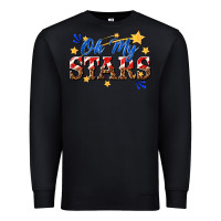 Black oh my stars Premium Sweatshirt - texasbilliewilder