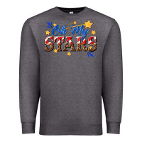 Charcoal Heather oh my stars Premium Sweatshirt - texasbilliewilder