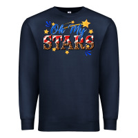 Navy oh my stars Premium Sweatshirt - texasbilliewilder