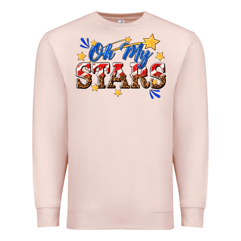 Oh My Stars Premium Sweatshirt by texasbilliewilder | Teevron