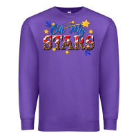 Purple oh my stars Premium Sweatshirt - texasbilliewilder