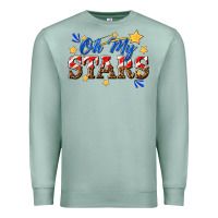 Seafoam oh my stars Premium Sweatshirt - texasbilliewilder