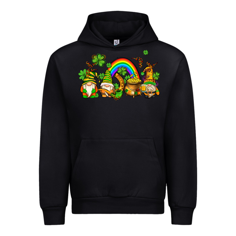 St Patricks Gnomes With Rainbow Urban Hoodie by AdoDesignShop | Teevron