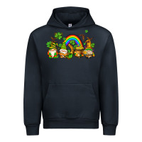 Navy st patricks gnomes with rainbow Urban Hoodie - AdoDesignShop