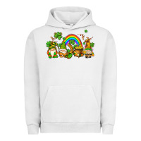 Pigment Lunar Rock st patricks gnomes with rainbow Urban Hoodie - AdoDesignShop