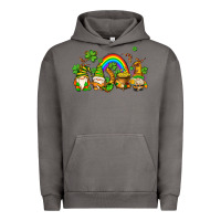 Pigment Tornado st patricks gnomes with rainbow Urban Hoodie - AdoDesignShop