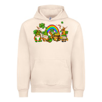 Sandshell st patricks gnomes with rainbow Urban Hoodie - AdoDesignShop