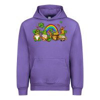 Tulip st patricks gnomes with rainbow Urban Hoodie - AdoDesignShop