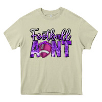Mossy football aunt Heavy Core Tee - CowhideDigitalArt
